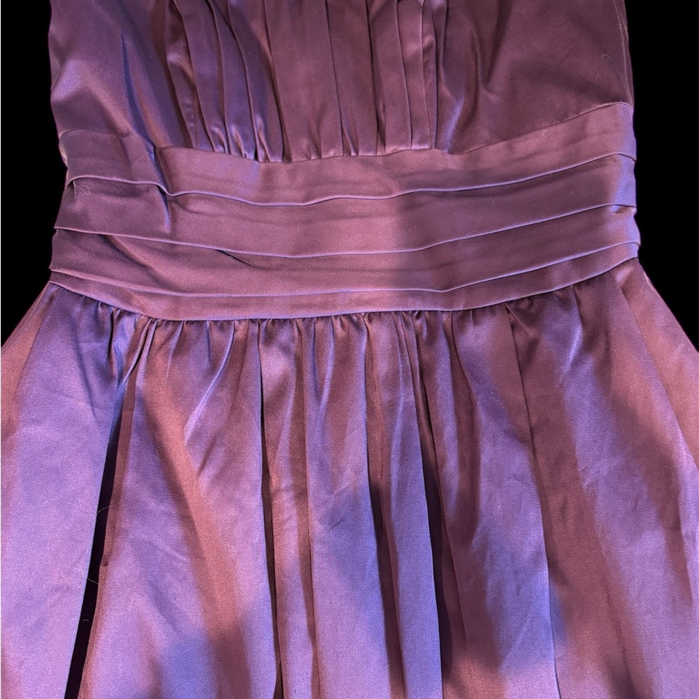 David's Bridal Purple Dress